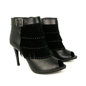 Carlo Rosetti Amariallo High Heel Peeptoe Bootie NWOT